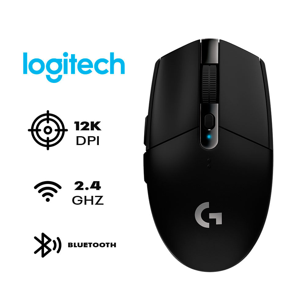 Mouse Logitech G305 Ligthspeed-Negro
