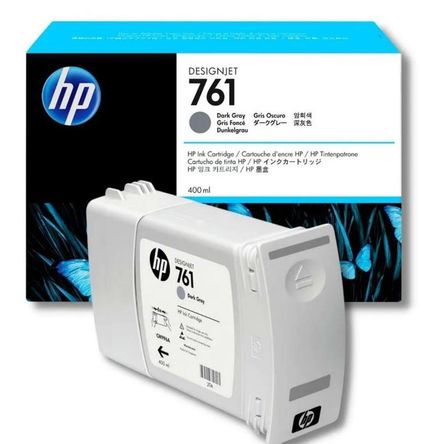 Tinta HP 761 Dark Gray Original 400 ml Tinta HP 761 Dark Gray Original 400 ml