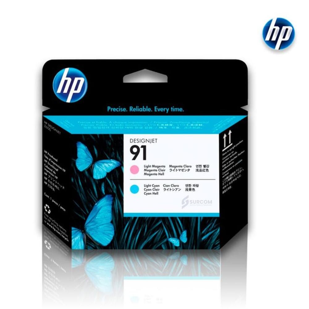 Cabezal HP C9462A 91 Light Magenta y Light Cyan Original