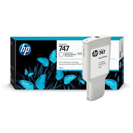 Tinta HP P2V87A 747 300ML Gloss Enhancer Original