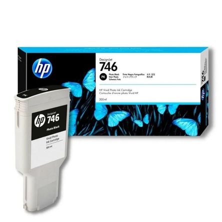 Tinta HP P2V82A 746 300ML Photo Black Original Tinta HP P2V82A 746 300ML Photo Black Original