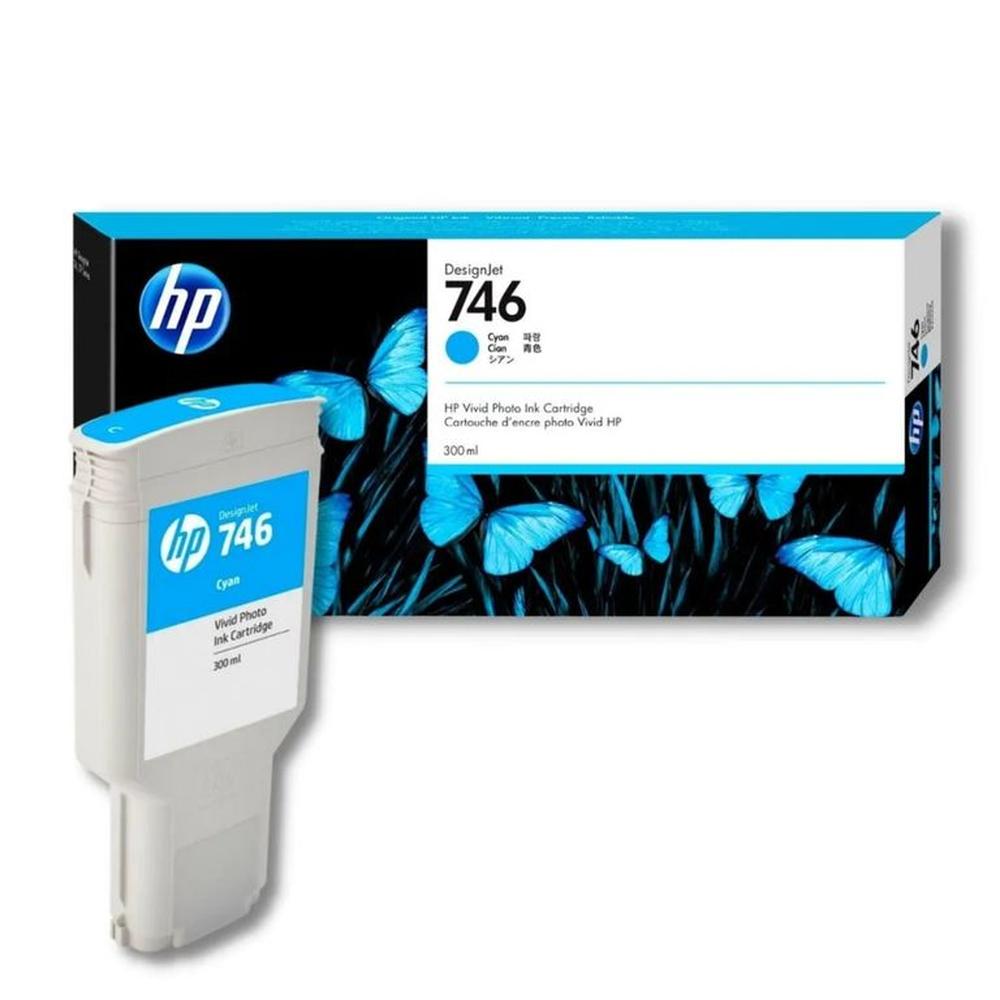 Tinta HP P2V80A 746 300ML Cyan Original