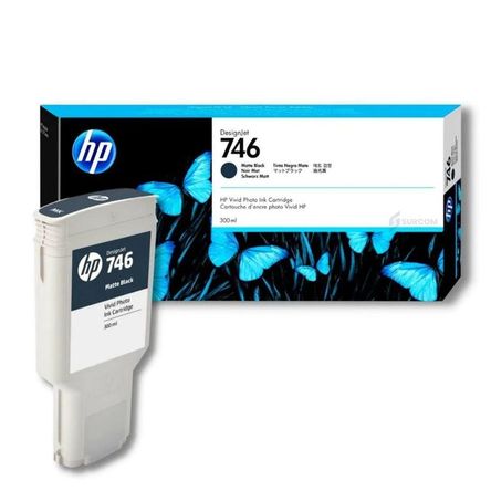 Tinta HP P2V83A 746 300ML Matte Black Original Tinta HP P2V83A 746 300ML Matte Black Original