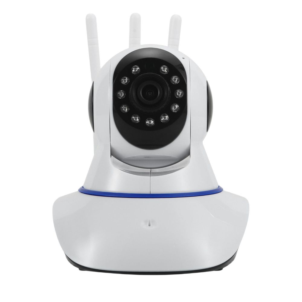Cámara Robótica Ip Smart Automática 720p HD Triple Antena Videocamara Cámara Robótica Ip Smart Automática 720p HD Triple Antena Videocamara
