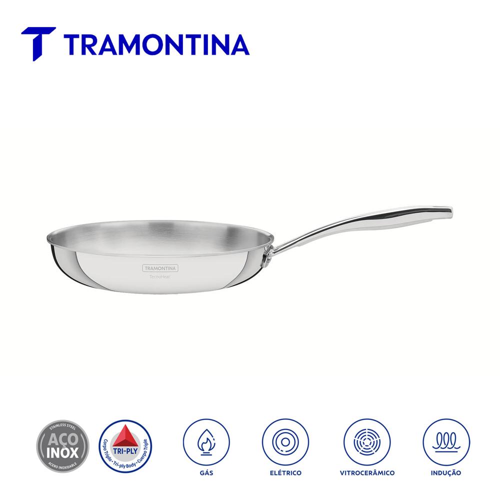 Sartén Tramontina Grano 20cm Acero Inoxidable 1.2 L Sartén Tramontina Grano 20cm Acero Inoxidable 1.2 L