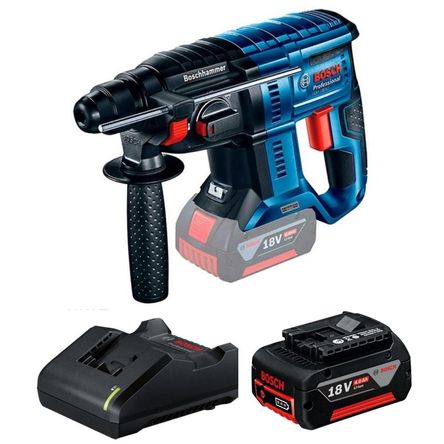 Rotomartillo Bosch GBH 180-LI + Batería 4.0Ah + Cargador Rotomartillo Bosch GBH 180-LI + Batería 4.0Ah + Cargador