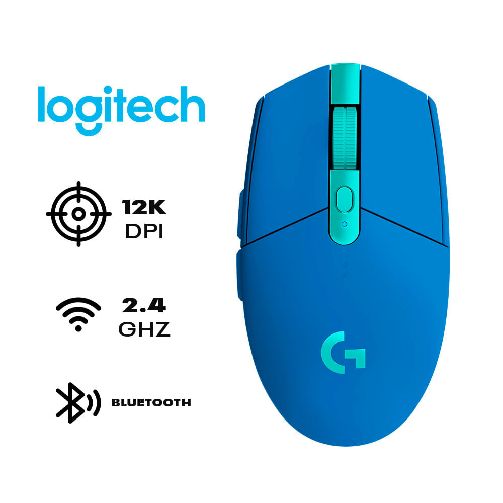 Mouse  Logitech G305 Ligthspeed-Azul