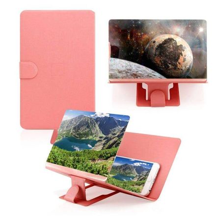 Amplificador de Pantalla 3D para Teléfono Móvil Lupa Plegable Amplificador de Pantalla 3D para Teléfono Móvil Lupa Plegable