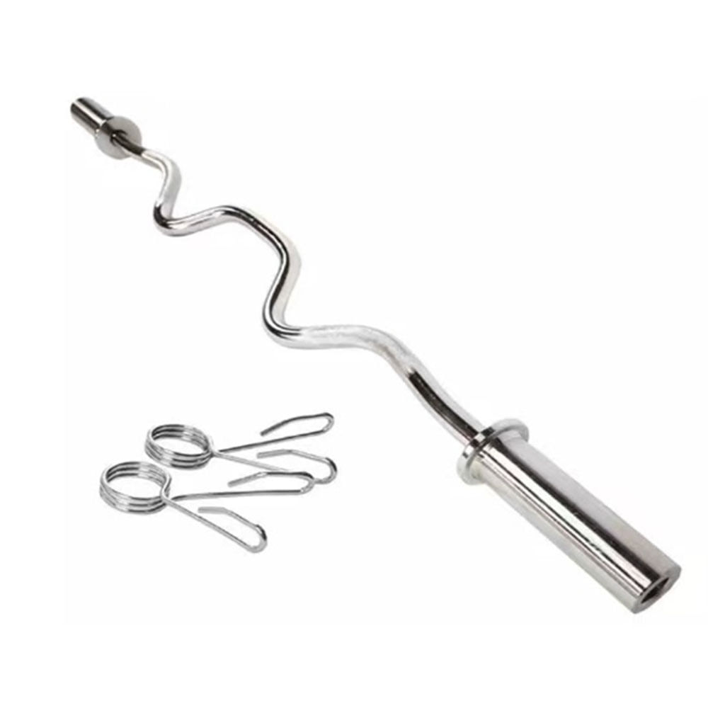 Barra W Olimpica 1.20 Mt Real Fitness Perú