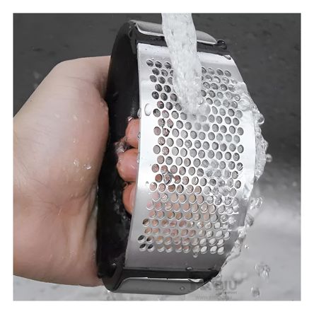 Trituradora de Ajo con Mango de Plástico en Color Negro Trituradora de Ajo con Mango de Plastico en Color Negro Trituradora de Ajo con Mango de Plástico en Color Negro Trituradora de Ajo con Mango de Plastico en Color Negro