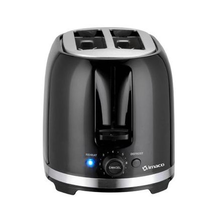 Tostadora Imaco de 2 Panes IBT2085N – Negro
