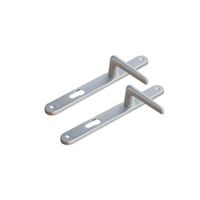 Manija Móvil / Móvil Placa Recta de Aluminio 3482 Visalock by Cisa