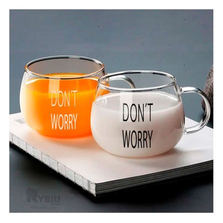 Taza Decorativa Duradera de Color Transparente Y+Stickers Taza Decorativa Duradera de Color Transparente Y+Stickers