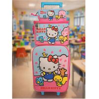 Set Mochila Hello Kitty 3 Piezas