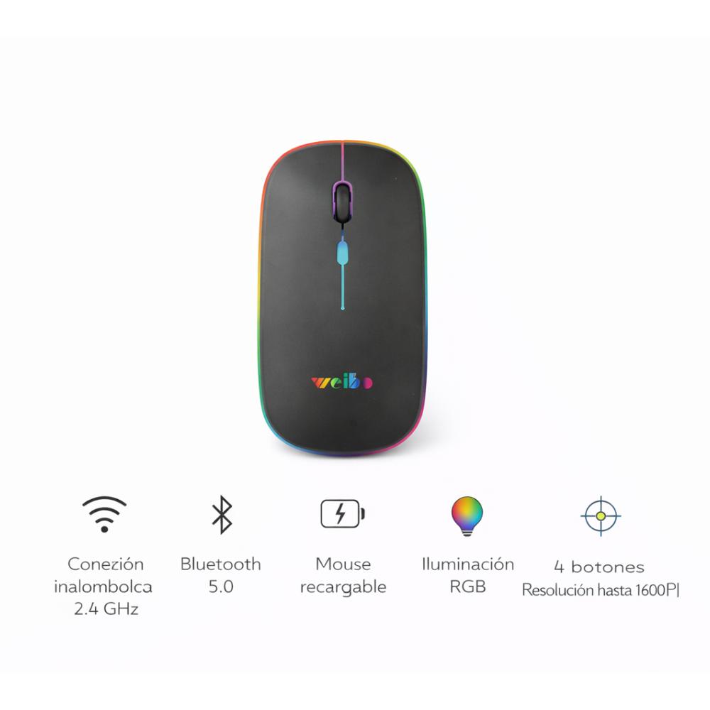 MOUSE WEIBO INALÁMBRICO 2.4 GHZ
