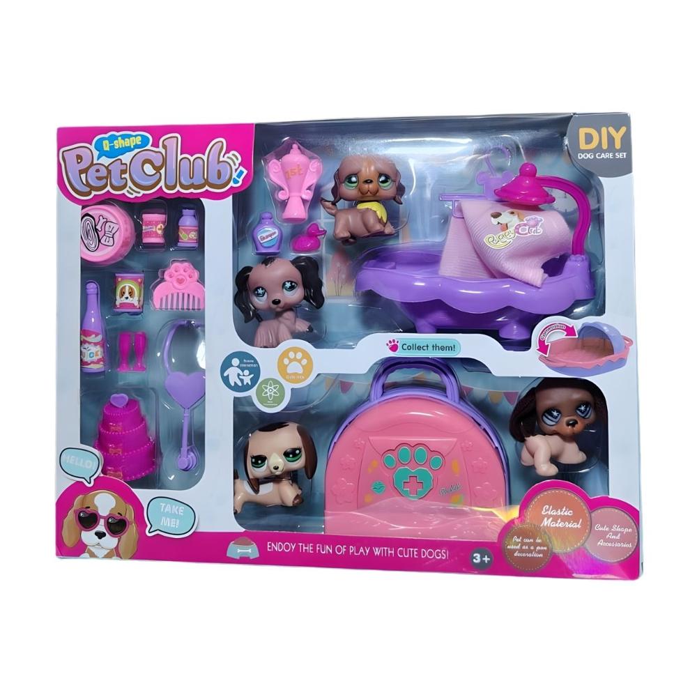 Mini Mascotas Set de Aventuras Baño y Veterinaria - Modelos Surtidos