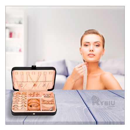 Joyero Organizador para Señoritas Color Negro Joyero Organizador para Señoritas Color Negro