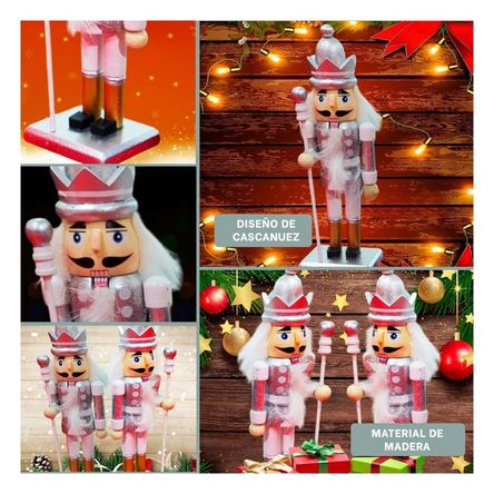 Cascanuez con Baston Lindo para Sala en Multicolor