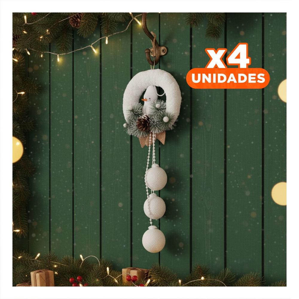 Pack4 Decoracion con Colgantes en Blanco Y+Regalo Stickers Pack4 Decoracion con Colgantes en Blanco Y+Regalo Stickers