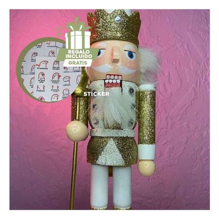 Cascanuez Colorido y Genial en Multicolor Y+Regalo Stickers