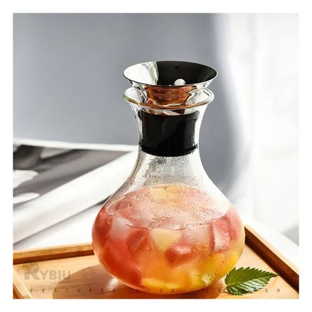 Jarra Fuji Tapa en Transparente Y+Stickers