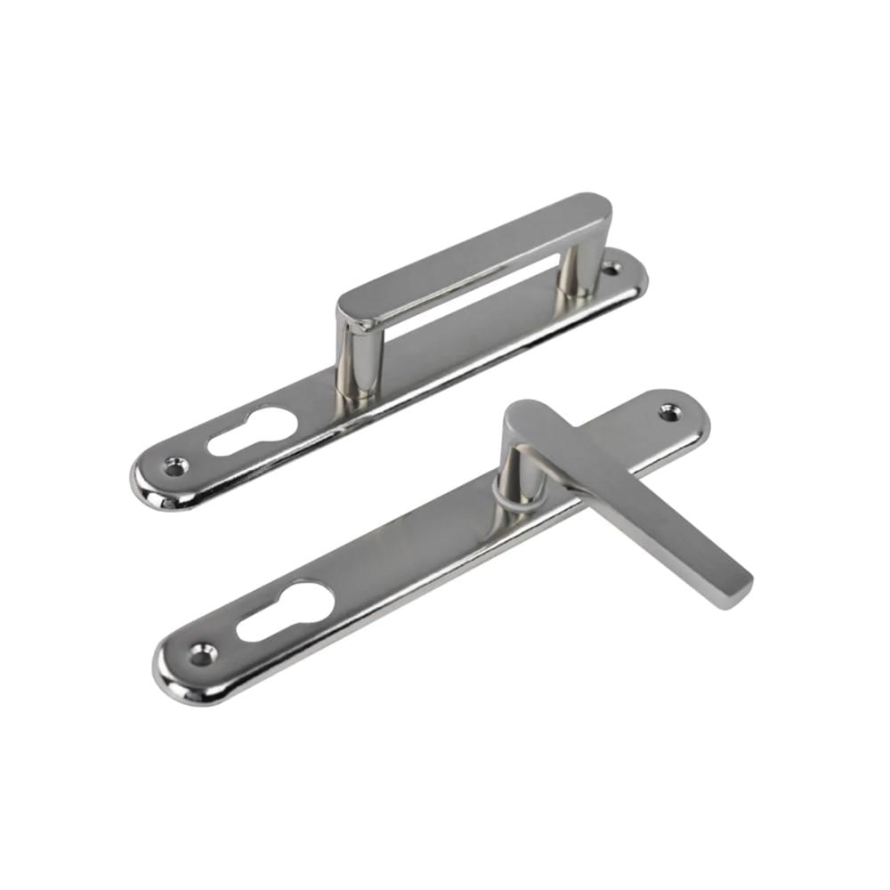 Manija Fija / Móvil Placa Recta de Acero 3483 Visalock by Cisa