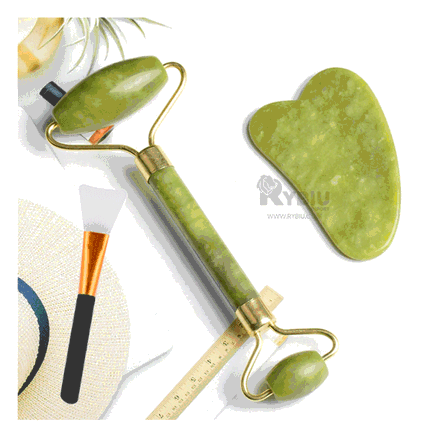 Masajeador Kit de 3 para Cara en Tono Verde Y+Agendita Masajeador Kit de 3 para Cara en Tono Verde Y+Agendita