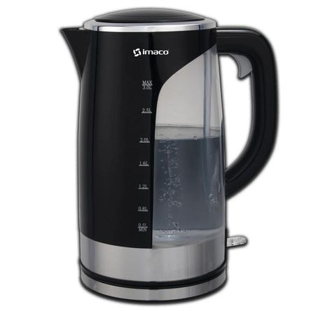 Hervidor plastico 3.0lt NEGRO Imaco KE 3000 Hervidor plastico 3.0lt NEGRO Imaco KE 3000