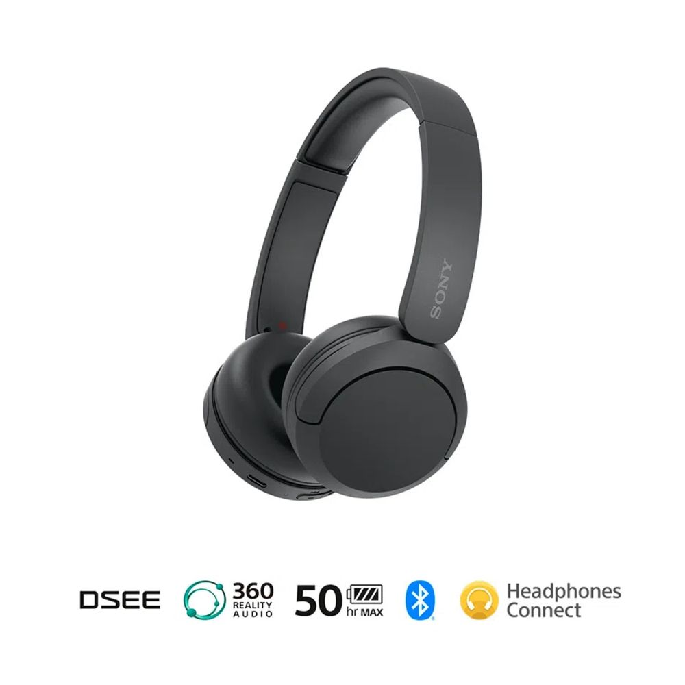 Sony Audífonos Bluetooth WH-CH520 NEGRO Sony Audífonos Bluetooth WH-CH520 NEGRO