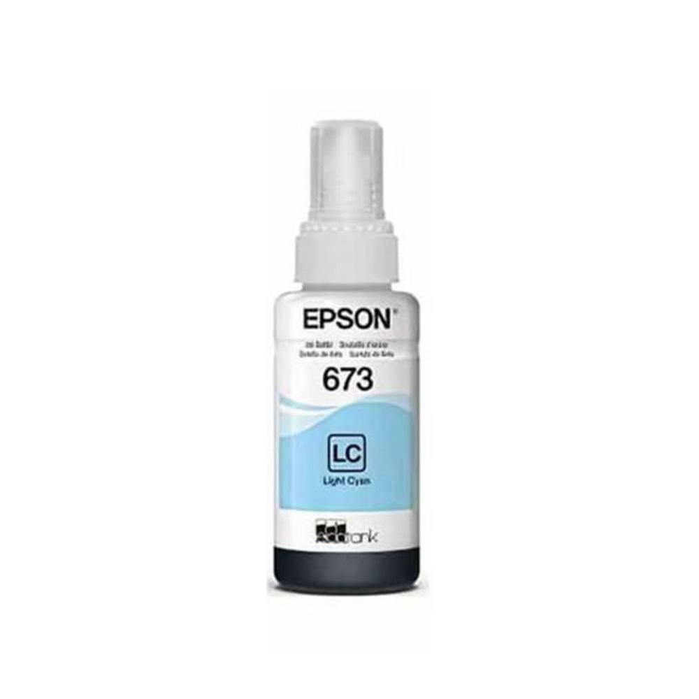 Tinta Epson 673 Cian Claro  ORIGINAL T673520