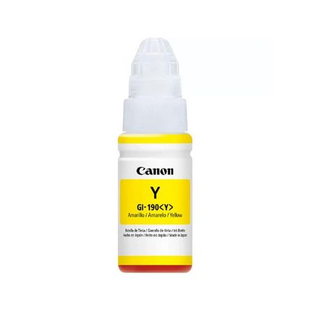 Tinta Canon Gi-190Y Yellow Amarillo Tinta Canon Gi-190Y Yellow Amarillo