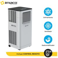 Aire acondicionado portátil digital 6500 BTU AC7000 Imaco