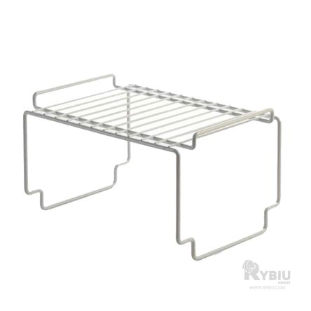 Estante para Platos de Tono Blanco Y+Stickers