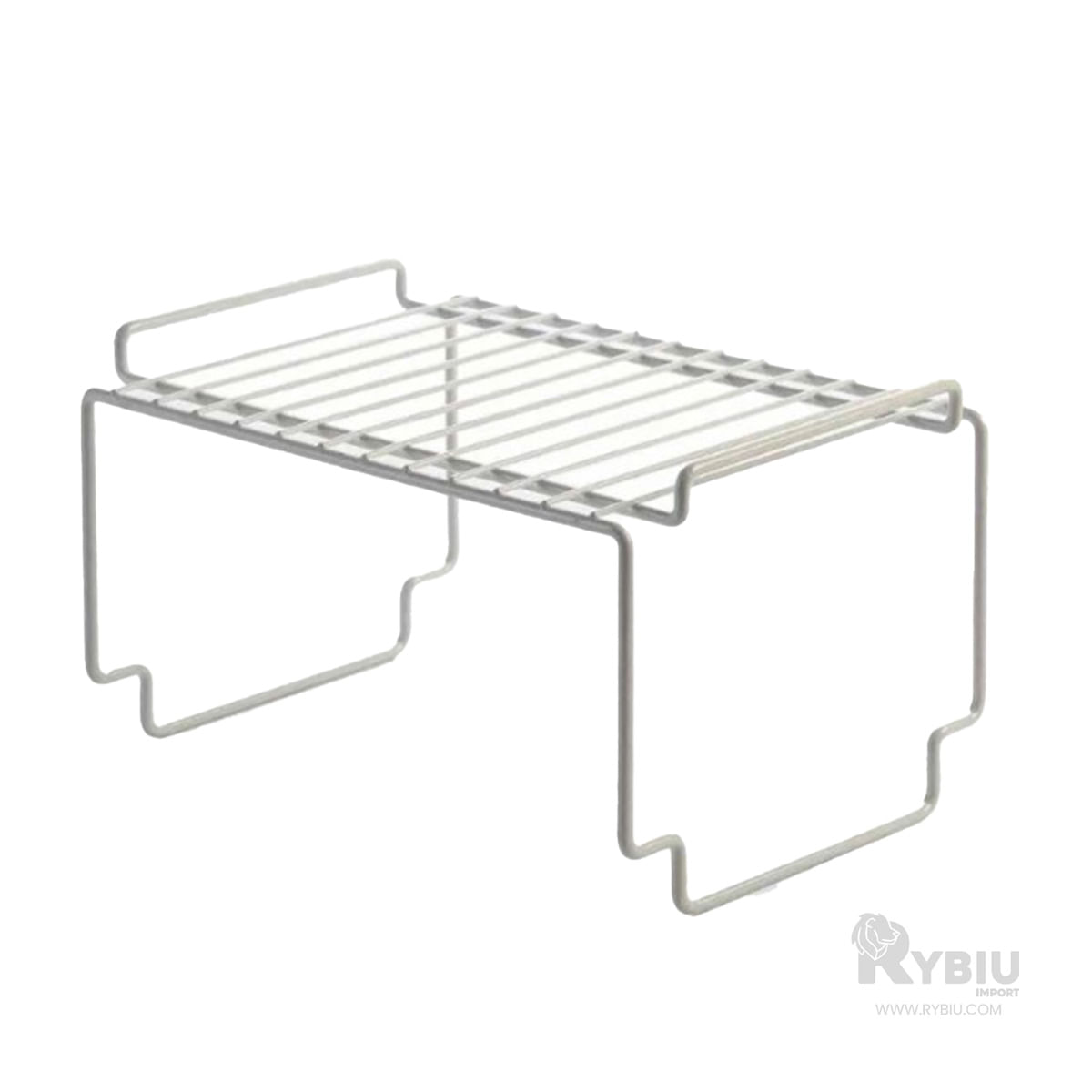 Estante para Platos de Tono Blanco Y+Stickers