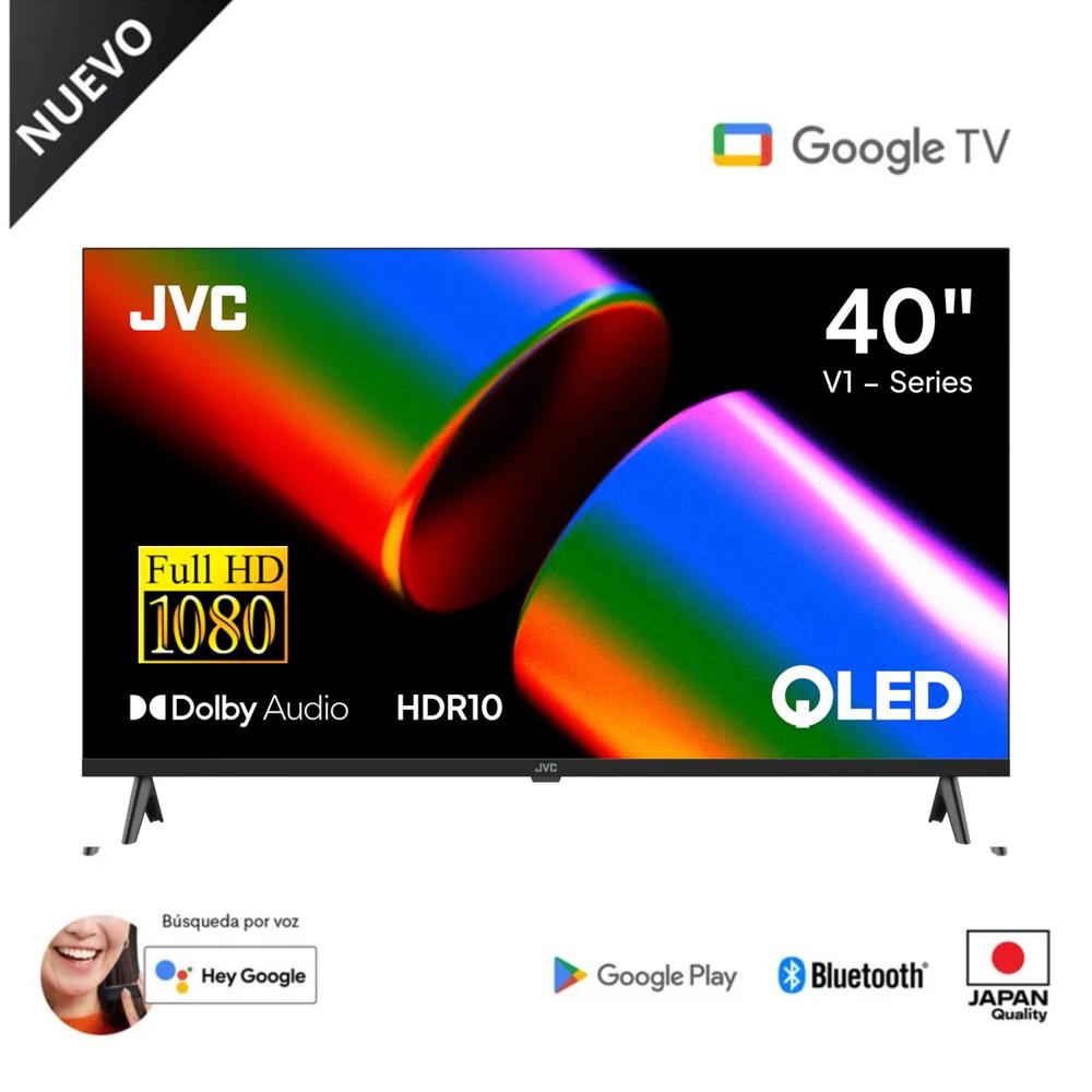 Televisor JVC 40 FHD QLED Google TV LT-40KB758 SMART TV