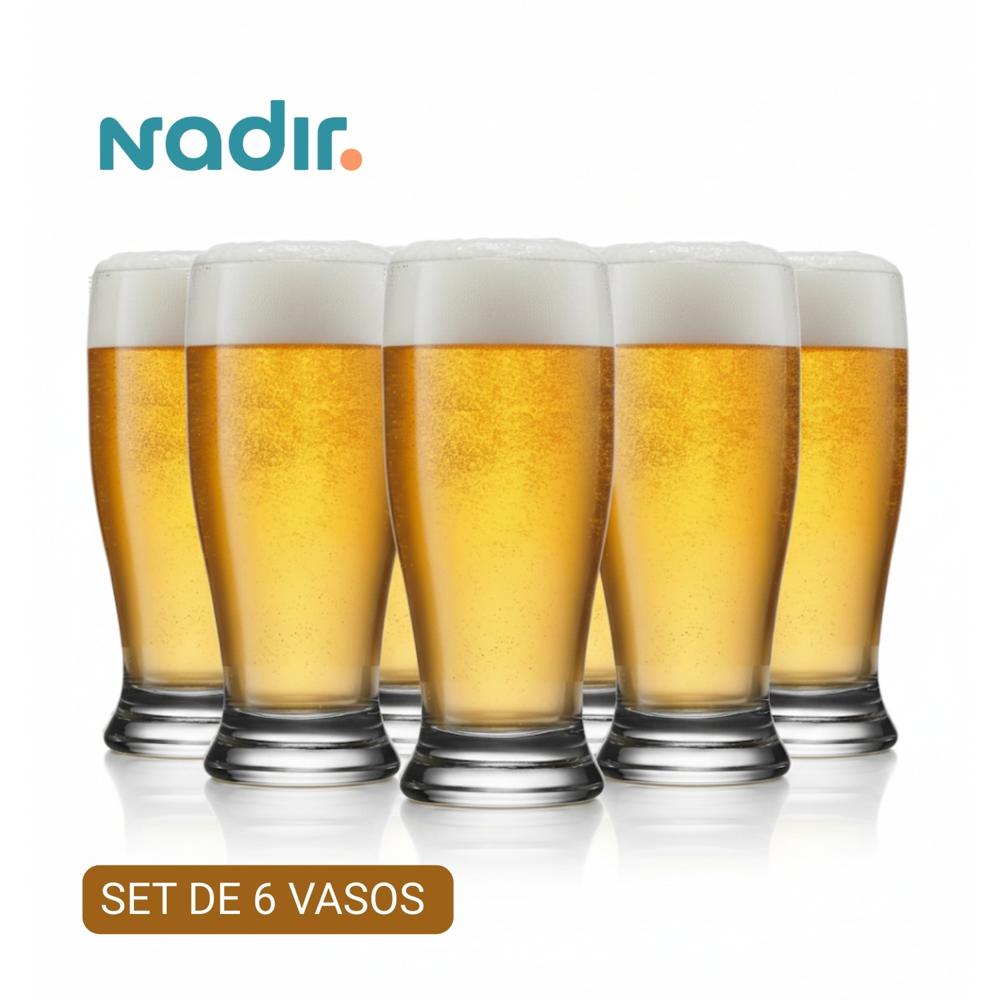 Vasos Cerveceros Munich Nadir 7009 530ml Set X6 Und
