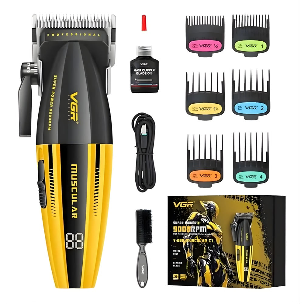 Cortadora De Pelo Profesional Vgr V-285 De 9000rpm