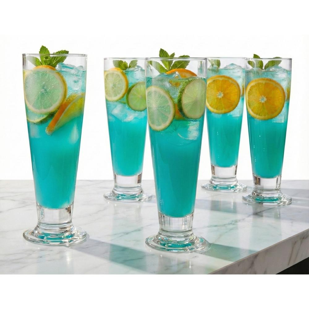 Vasos Para Cerveza Nadir Tulipa 300ml Set X6