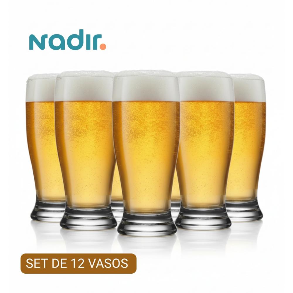Vasos Cerveceros Munich Nadir 7009 530ml Set X12 Und