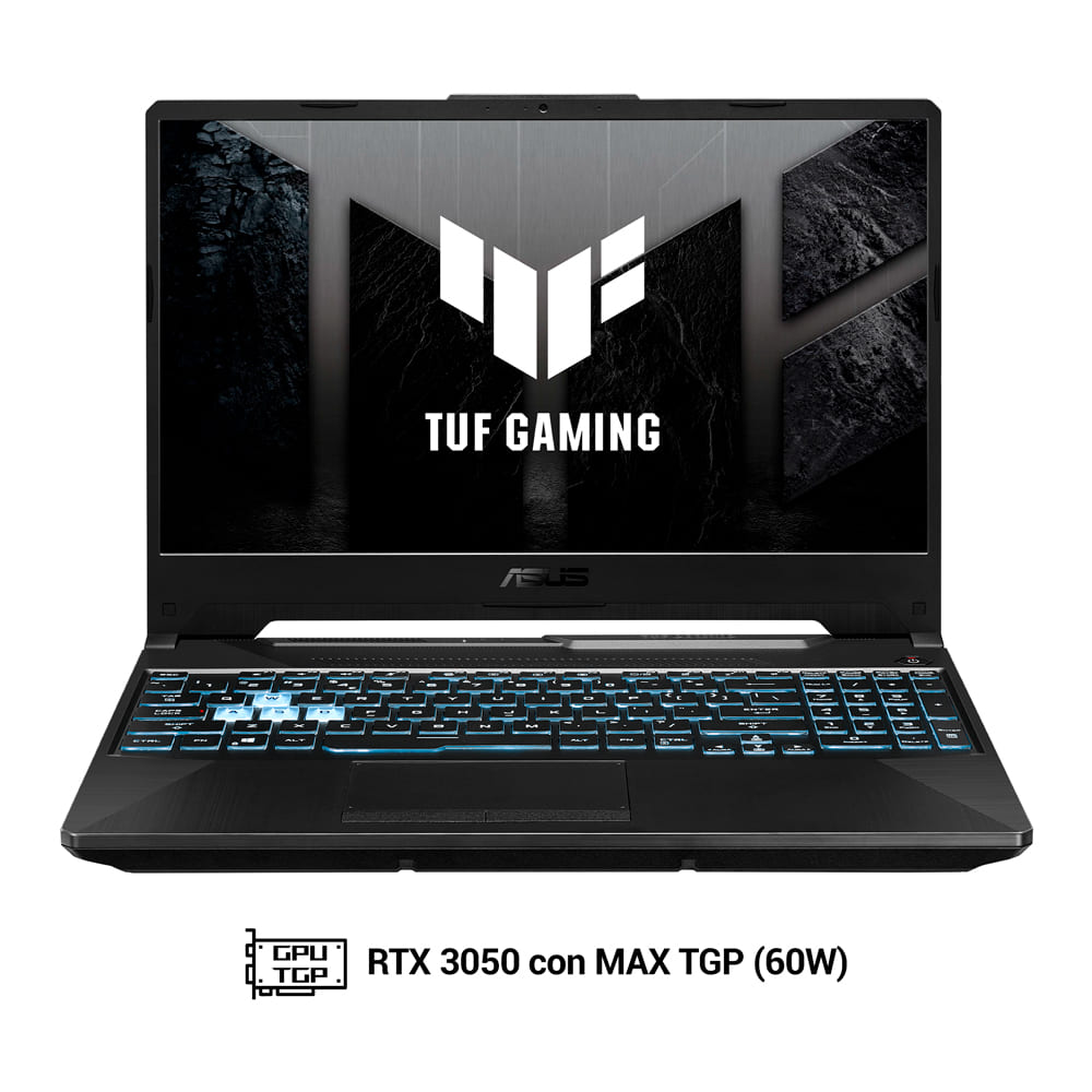 Laptop Asus R7-7445HS 8GB 512GB SSD RTX 3050 4GB 15.6"" W11 Negro