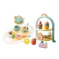 Juego de Té y Repostería Infantil de Madera - Set Didáctico