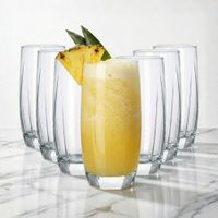 Set 6 Vasos Capri Long Vidrio 425ml Nadir