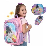 Mochila Escolar para Niños Multipack Regreso al Colegio Megapack Infantil Luces