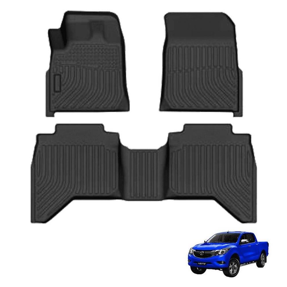 PROTECTOR CUBRE PISO 5D TPE MAZDA BT50 AÑO 2015-2022