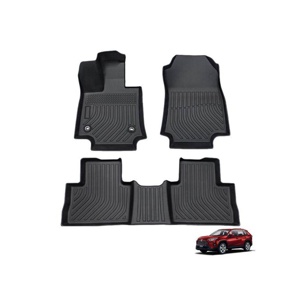 PROTECTOR CUBRE PISO 5D TPE TOYOTA RAV4 AUTOMATICO 2019-2022