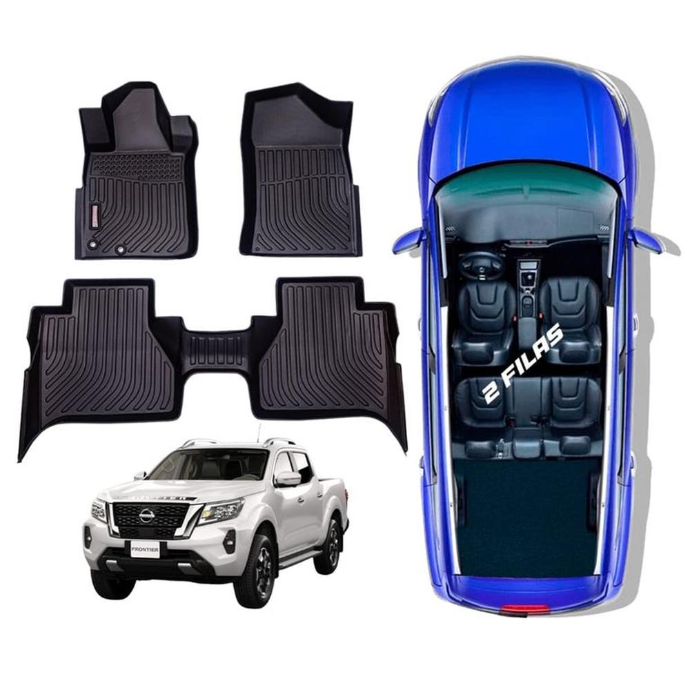 PROTECTOR CUBRE PISO 5D NISSAN FRONTIER NAVARA NP300 2015-2021