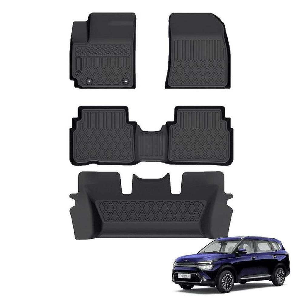 PROTECTOR CUBRE PISO 5D TPE KIA CARENS 3 FILAS 2023