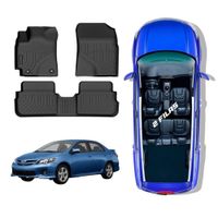 PROTECTOR CUBRE PISO 5D TOYOTA COROLLA 2008-2013