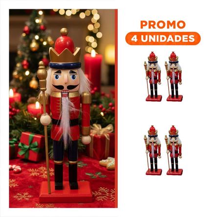 Pack4 Figura con Baston Explendida y Ligero en Multicolor