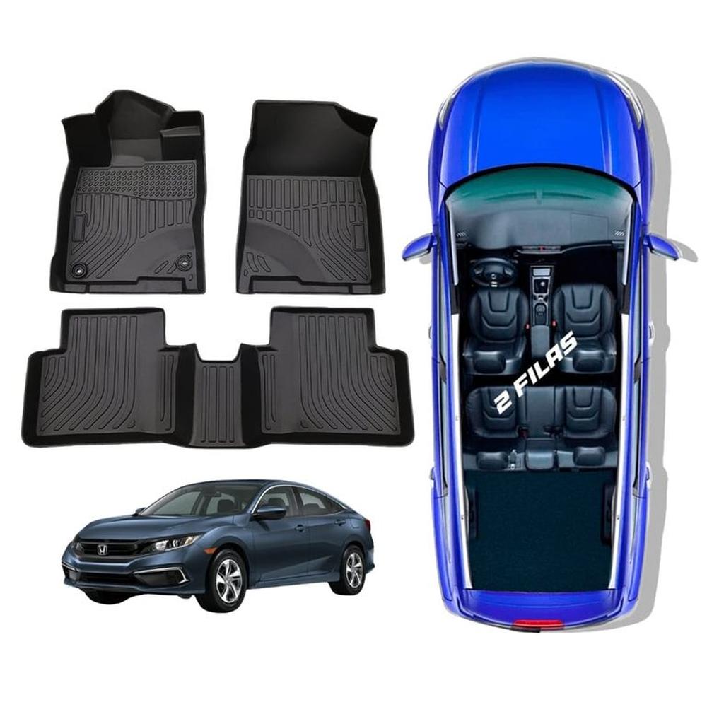 PROTECTOR CUBRE PISO 5D HONDA CIVIC 2016-2021 PROTECTOR CUBRE PISO 5D HONDA CIVIC 2016-2021